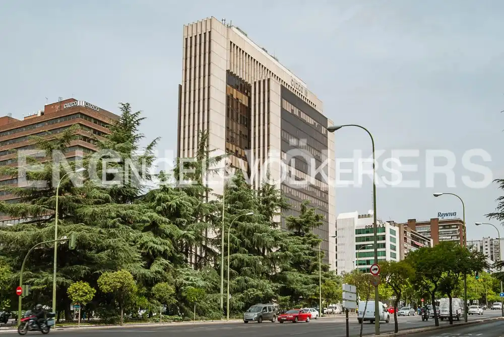 Exterior view of Flat for rent in Madrid  with Air Conditioner, Heating and Furnished