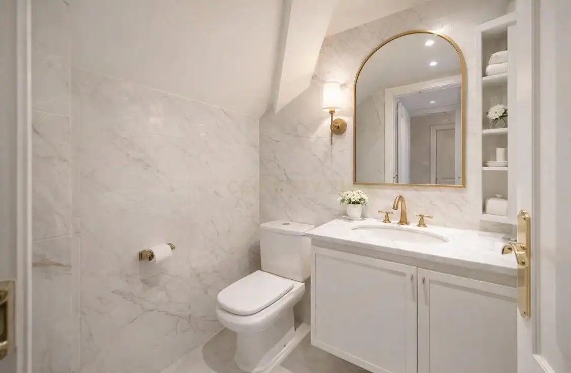 Baño de Casa o chalet en venta en Madrid con Aire acondicionado, Jardín privado y Trastero