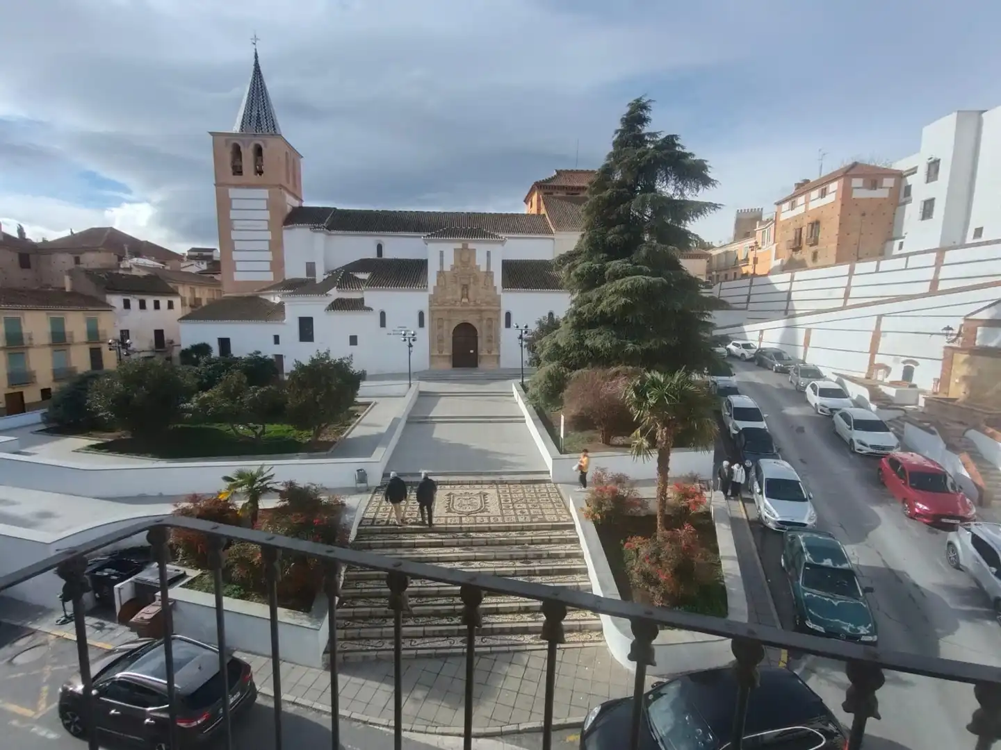 Vista exterior de Piso en venta en Guadix con Amueblado
