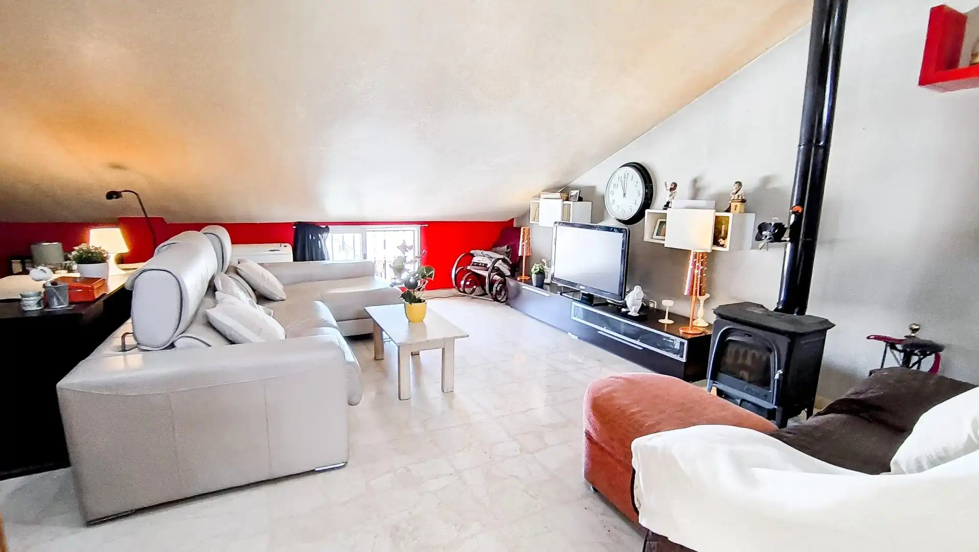 Sala de estar de Casa o chalet en venta en Murcia con Terraza, Piscina y Balcón