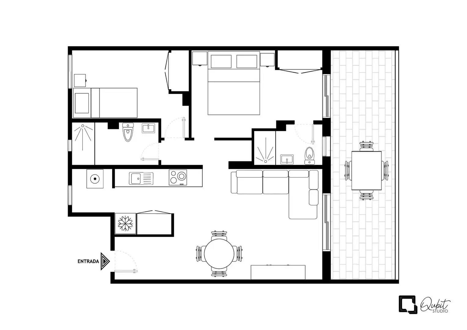 Flat for rent in Granadilla de Abona  with Terrace and Furnished