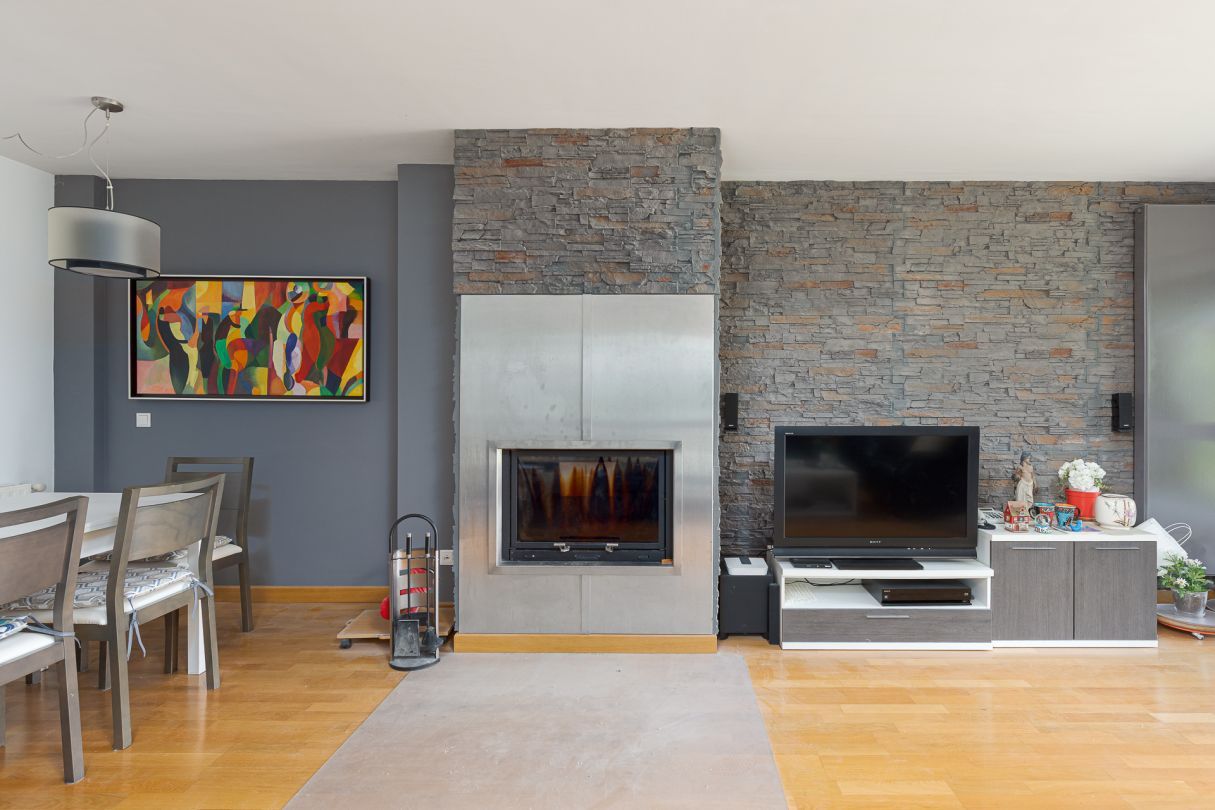 Living room of Single-family semi-detached for sale in Iza / Itza  with Heating, Private garden and Terrace