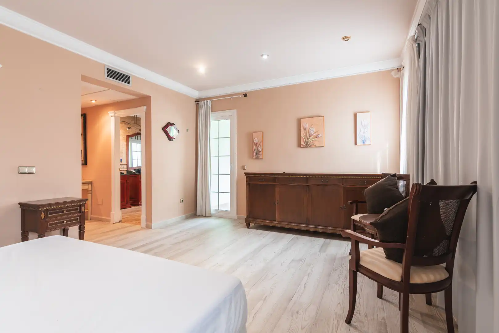 Bedroom of Houses for sale in Vícar  with Air Conditioner, Heating and Private garden