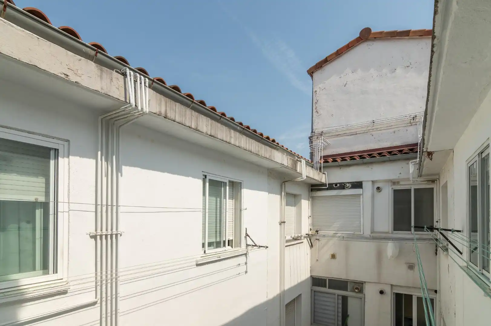 Vista exterior de Piso en venta en  Pamplona / Iruña con Calefacción, Parquet y Balcón