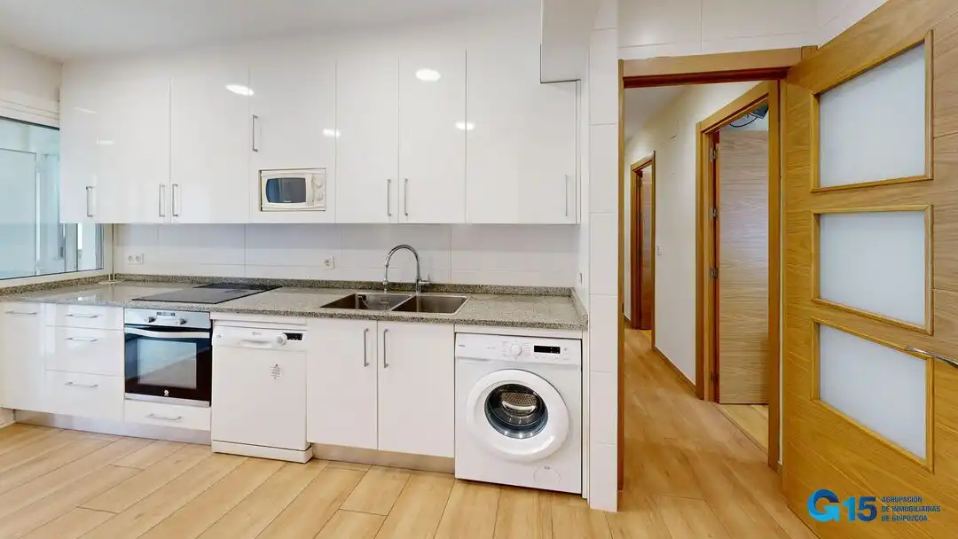 Cocina de Piso en venta en Andoain con Calefacción, Trastero y Amueblado