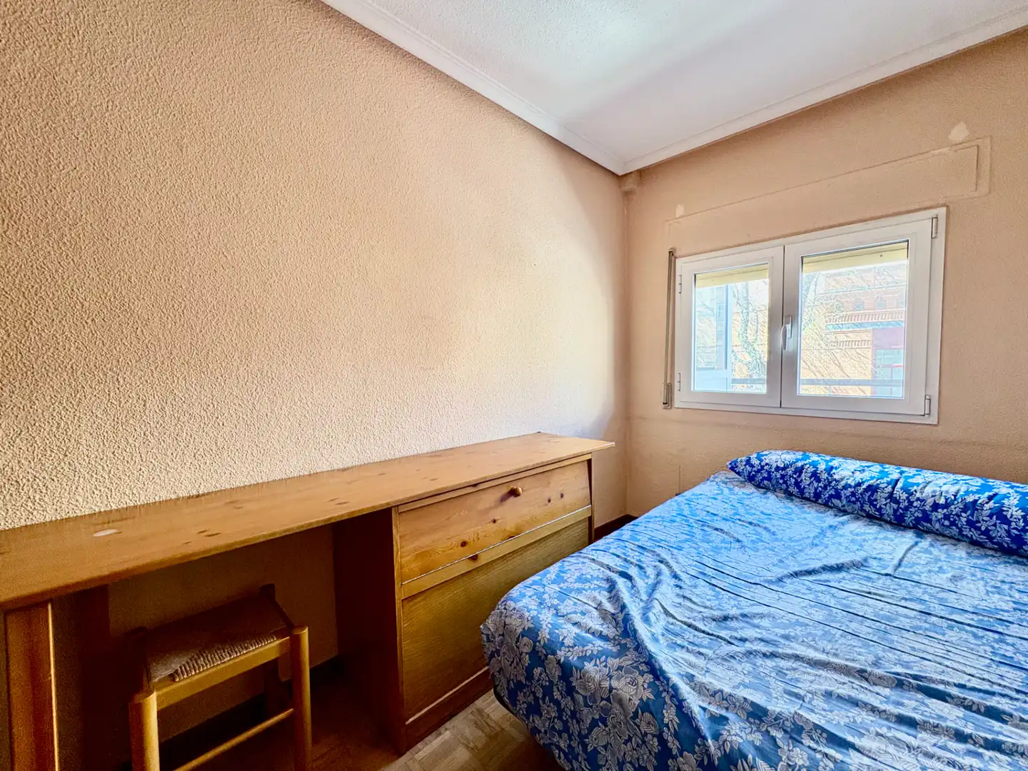 Schlafzimmer von Wohnung zum Verkauf in Madrid mit Klimaanlage, Heizung und Parkett
