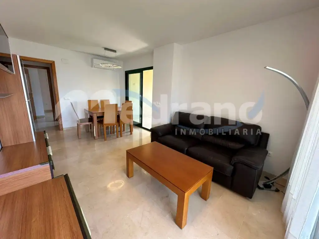 Sala d'estar de Pis en venda en Villajoyosa / La Vila Joiosa amb Aire condicionat, Calefacció i Jardí privat