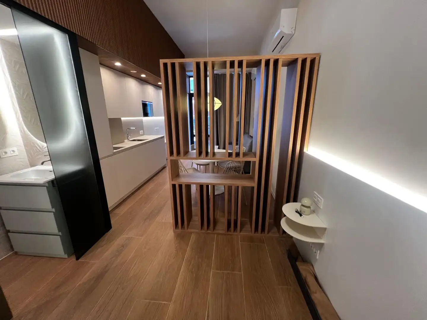 Küche von Loft zur Miete in Burgos mit Heizung und Möbliert