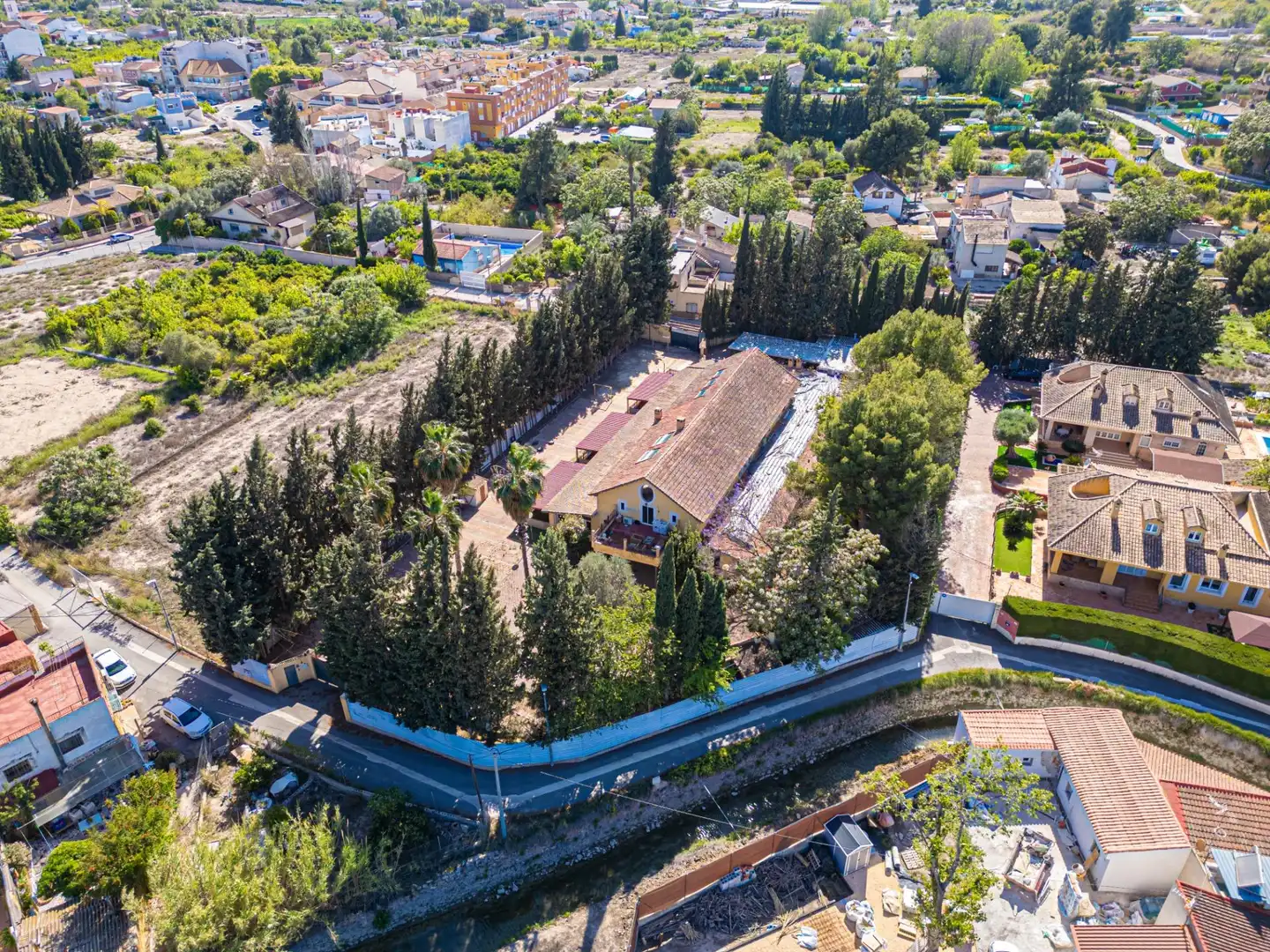 Exterior view of Houses for sale in Murcia  with Air Conditioner, Private garden and Terrace