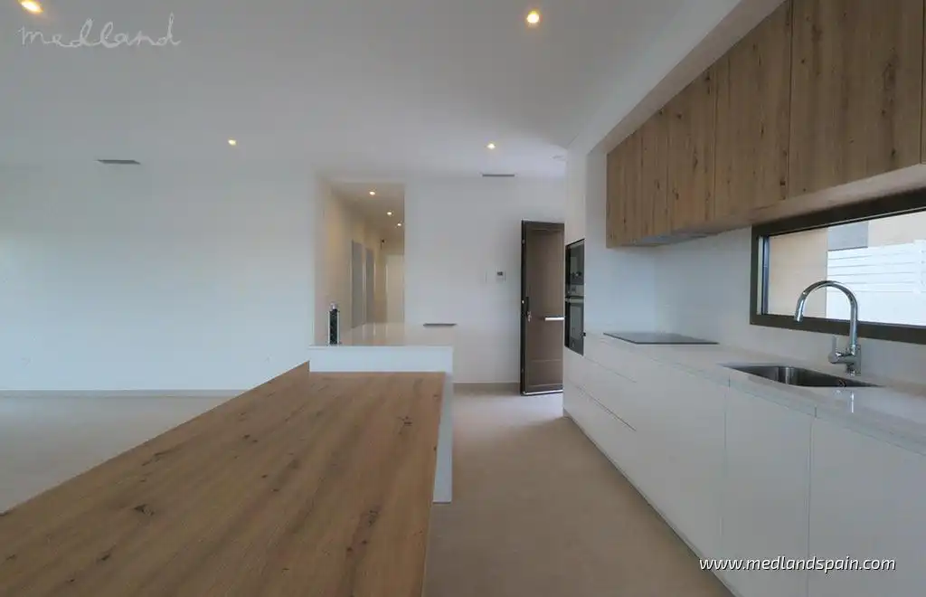 Kitchen of Houses for sale in Aspe  with Private garden and Swimming Pool