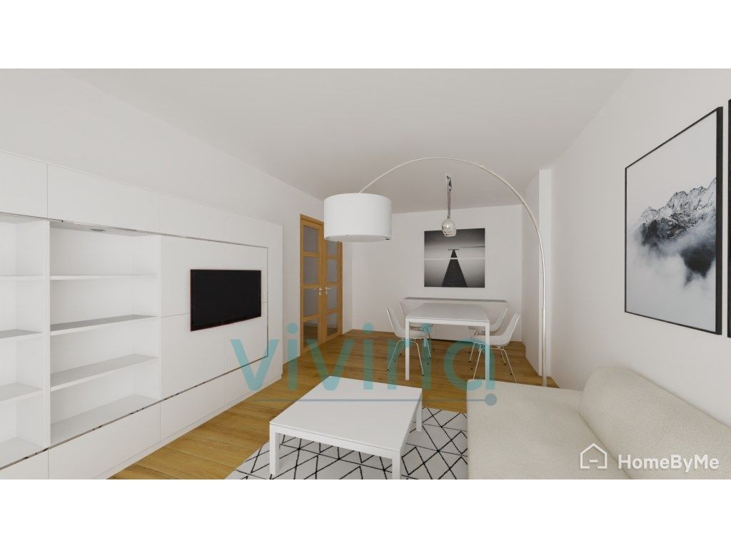 Sala de estar de Piso en venta en L'Olleria con Horno y Balcón