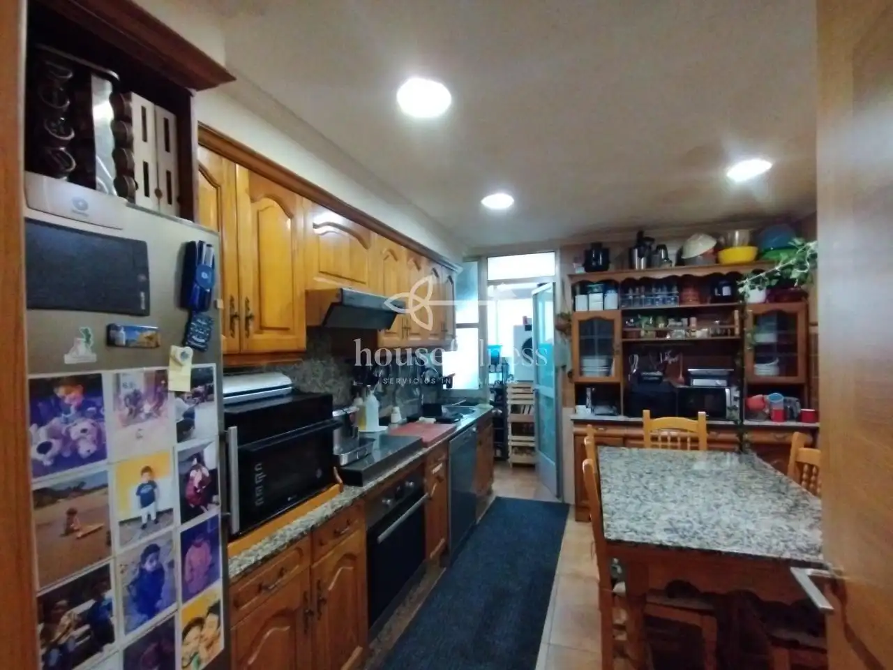 Küche von Wohnung zum Verkauf in Ferrol mit Heizung, Abstellraum und Möbliert