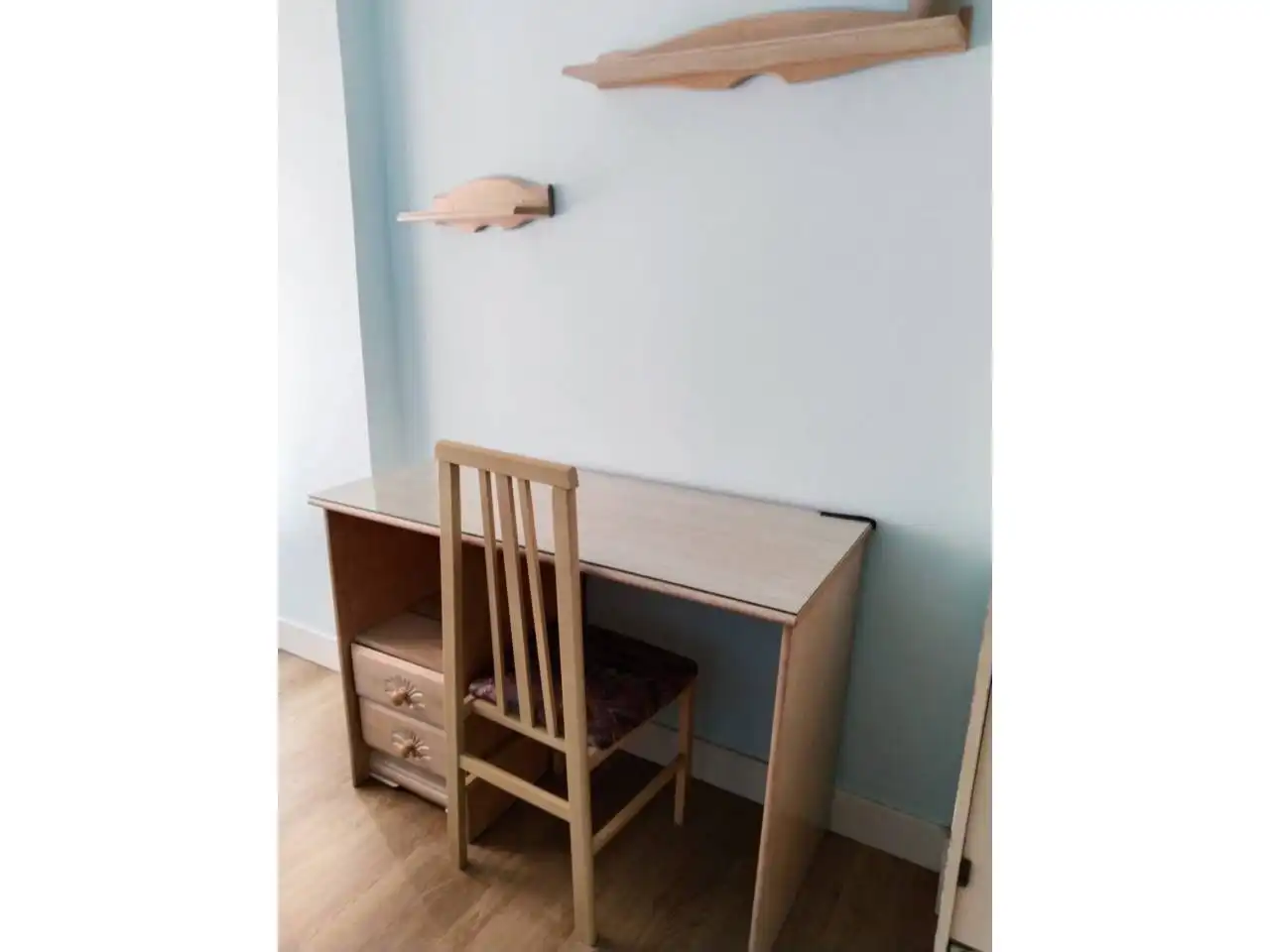 Bedroom of Flat for rent in Burgos  with Heating, Terrace and Furnished