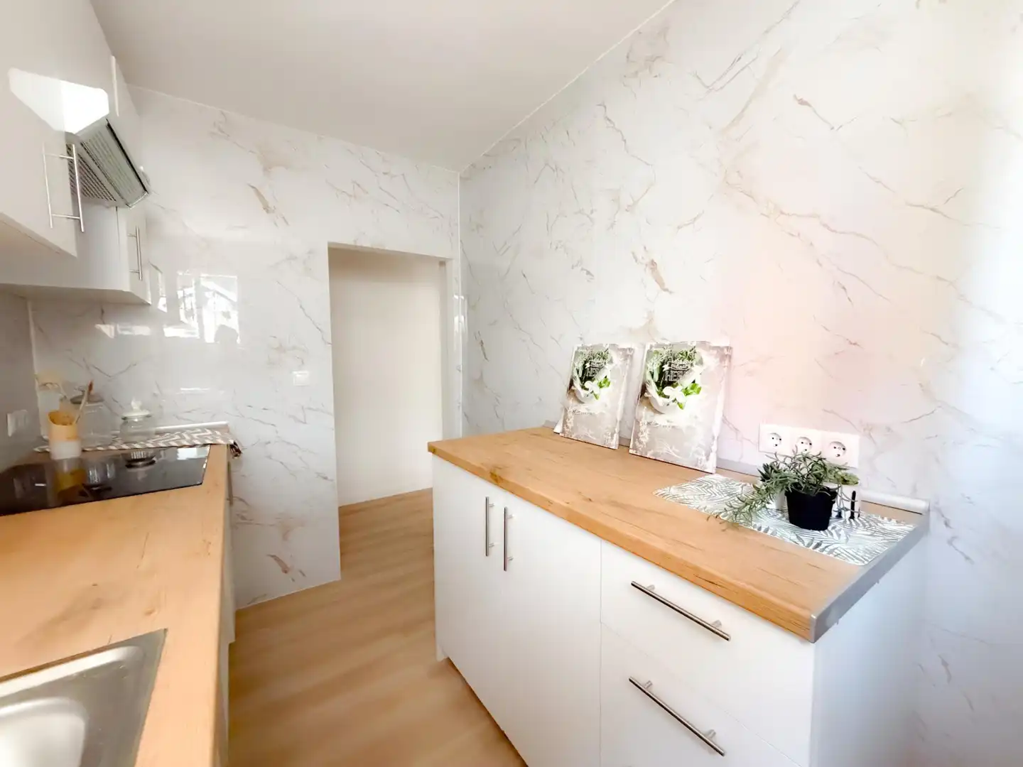 Cocina de Piso en venta en Madrid con Amueblado