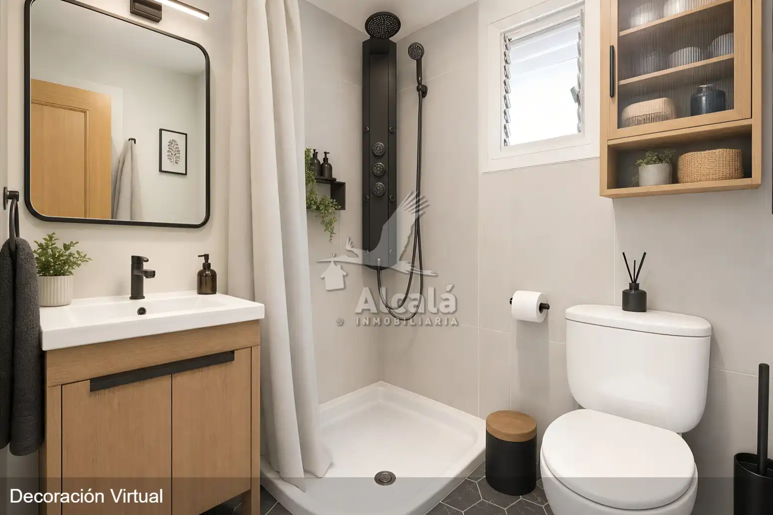 Bathroom of Flat for sale in Alcalá de Henares  with Air Conditioner, Heating and Terrace