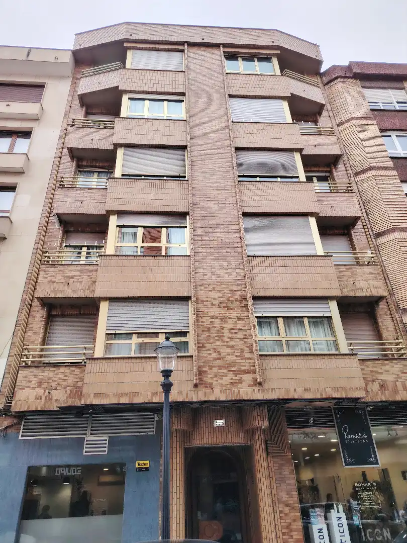 Exterior view of Flat for sale in Gijón   with Heating, Parquet flooring and Terrace