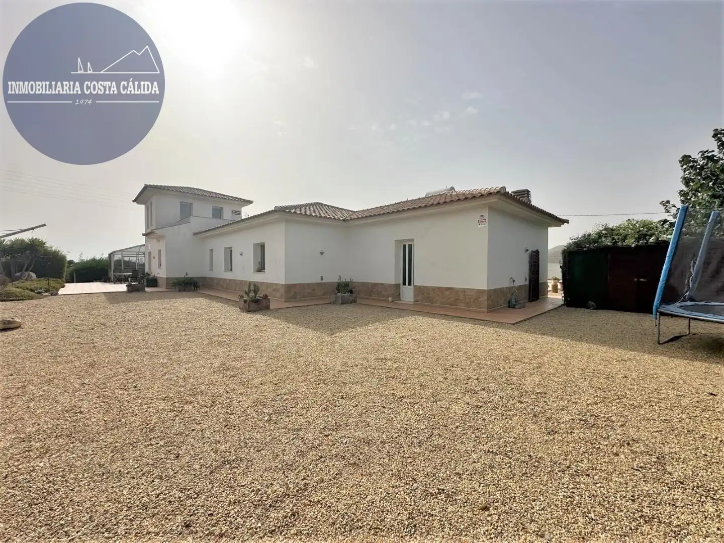 Vista exterior de Casa o chalet en venta en Puerto Lumbreras con Aire acondicionado, Calefacción y Jardín privado