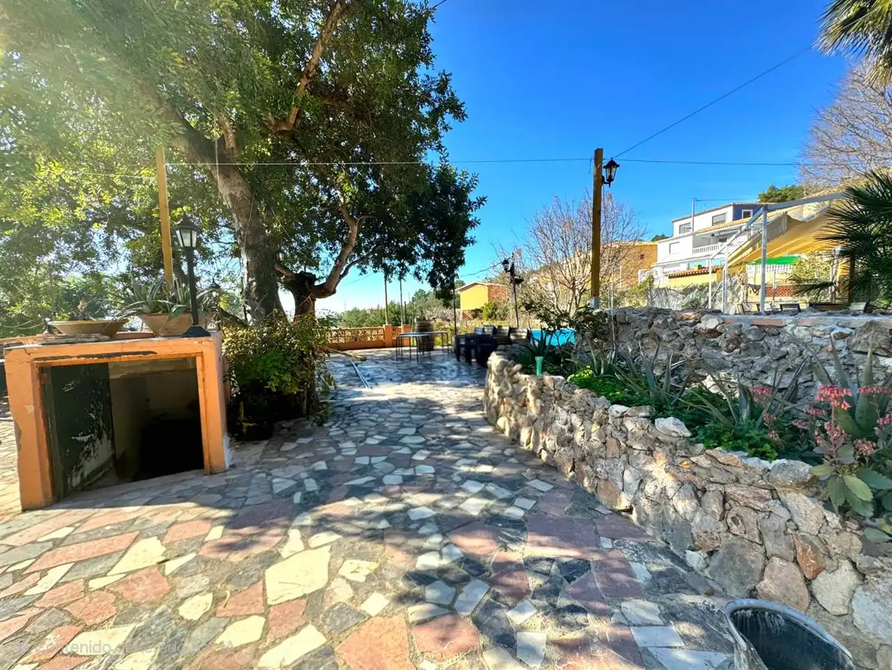 Vista exterior de Finca rústica en venda en Finestrat amb Terrassa, Traster i Piscina
