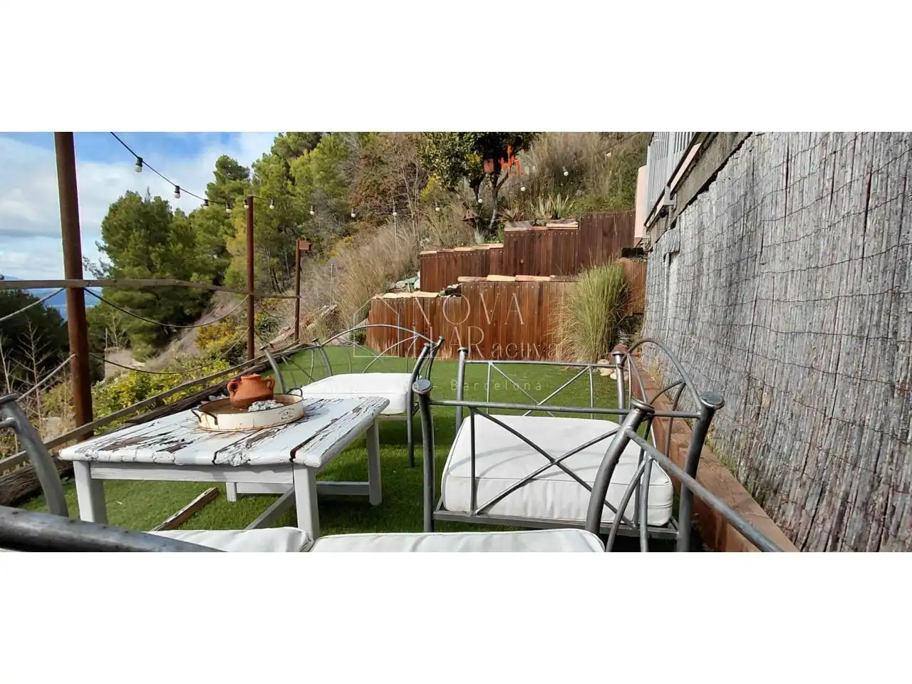 Terrassa de Casa o xalet en venda en L'Ametlla del Vallès amb Calefacció i Jardí privat