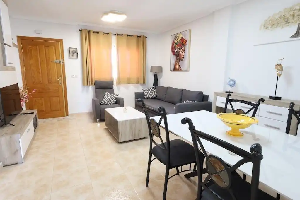 Living room of Apartments for rent in Orihuela  with Air Conditioner, Furnished and Community pool