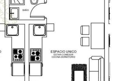 Foto 3 de Estudi en venda a Calvario, Málaga