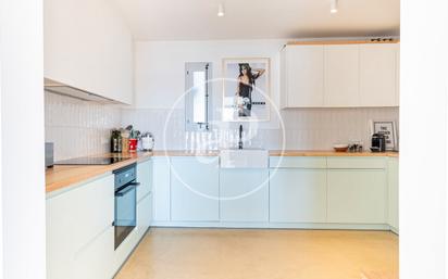 Kitchen of Flat for sale in Sabadell  with Air Conditioner, Heating and Terrace