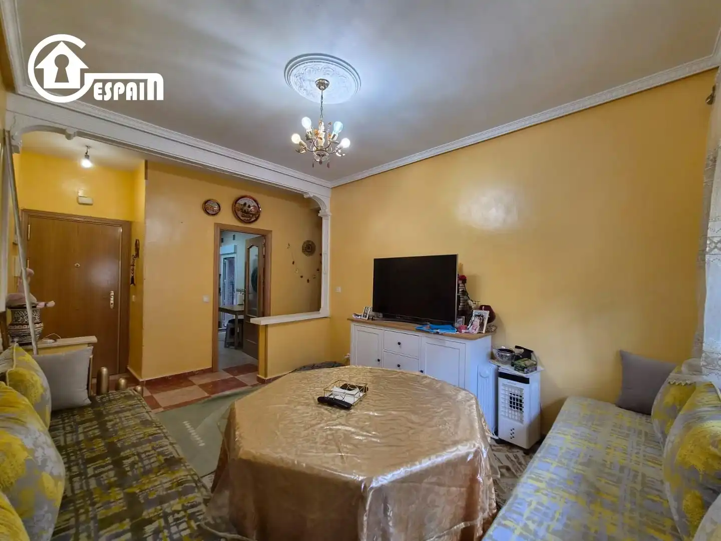 Sala de estar de Piso en venta en Griñón con Amueblado