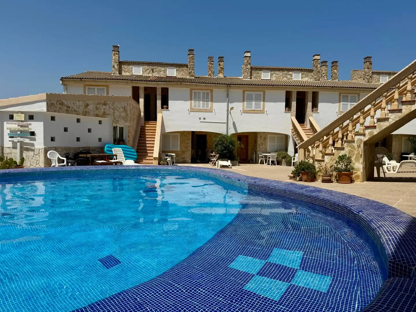 Swimming pool of Ground floor for sale in Capdepera  with Air Conditioner and Heating