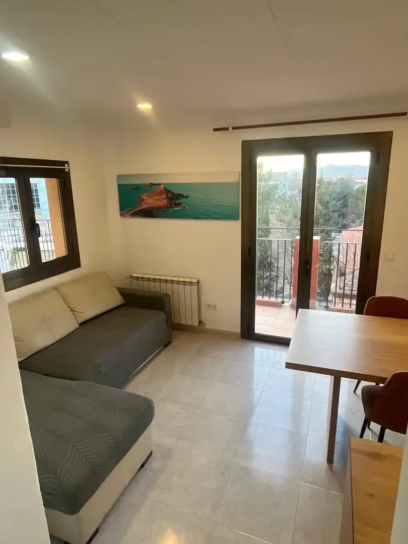 Terraza de Piso de alquiler en Girona con Terraza