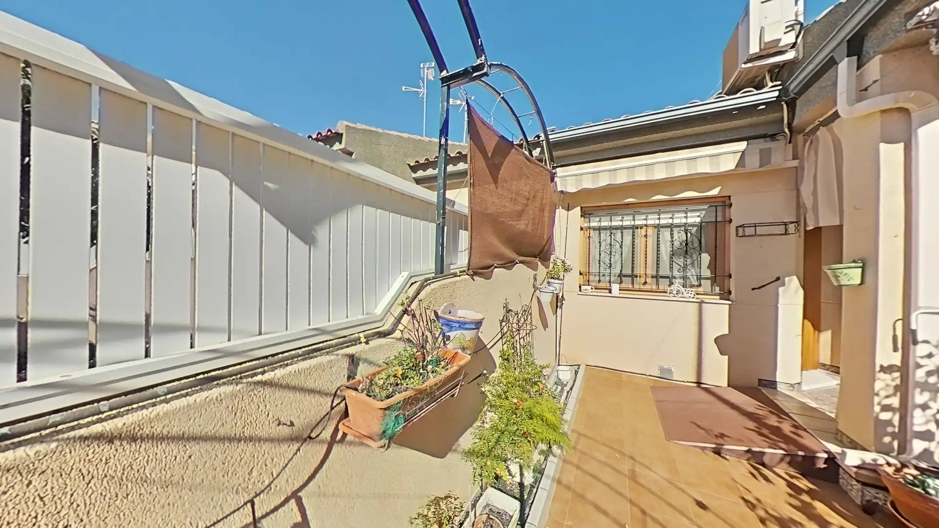 Terrace of Detached homes for sale in San Javier  with Air Conditioner
