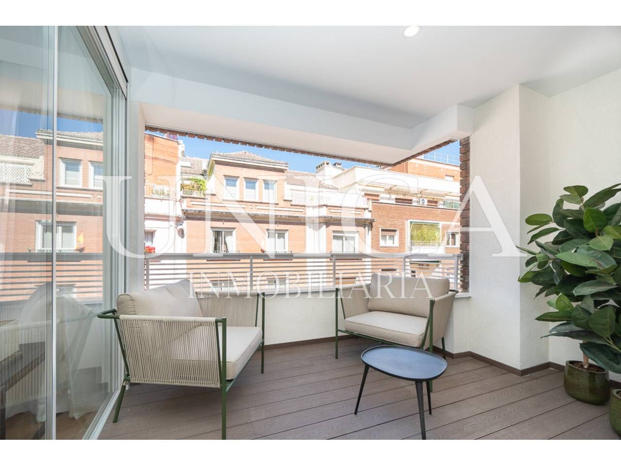 Terrace of Flat for sale in  Madrid Capital  with Air Conditioner, Terrace and Storage room