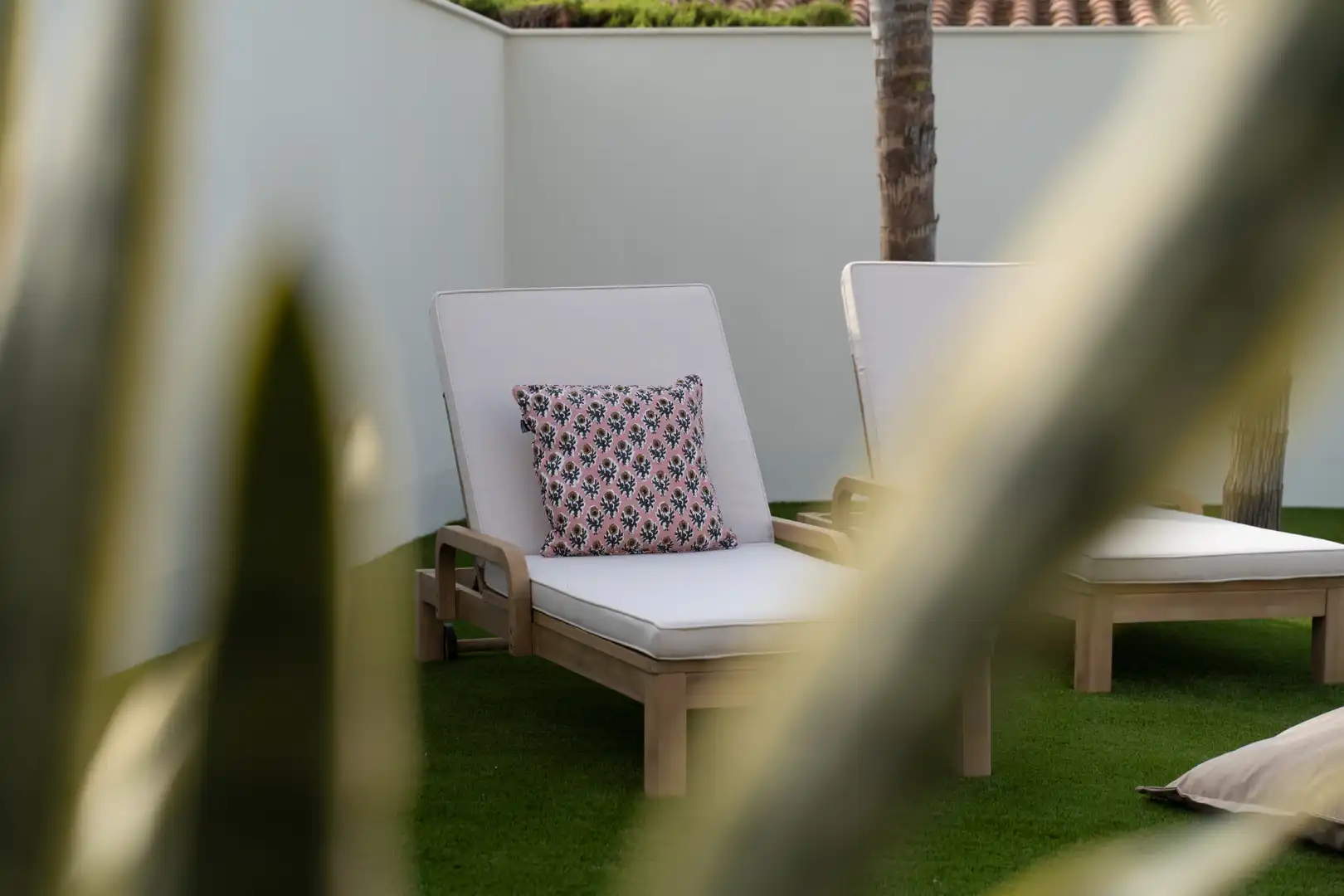 Terraza de Casa adosada de alquiler en Cambrils con Aire acondicionado, Calefacción y Jardín privado