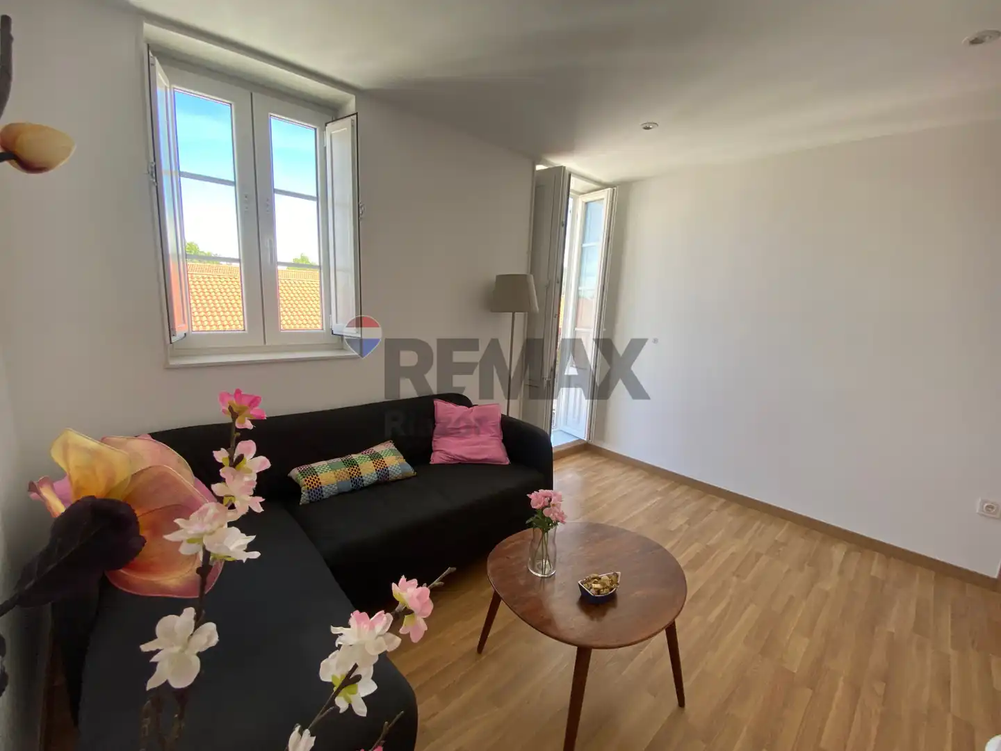 Living room of Flat for rent in Santiago de Compostela   with Terrace, Furnished and Oven