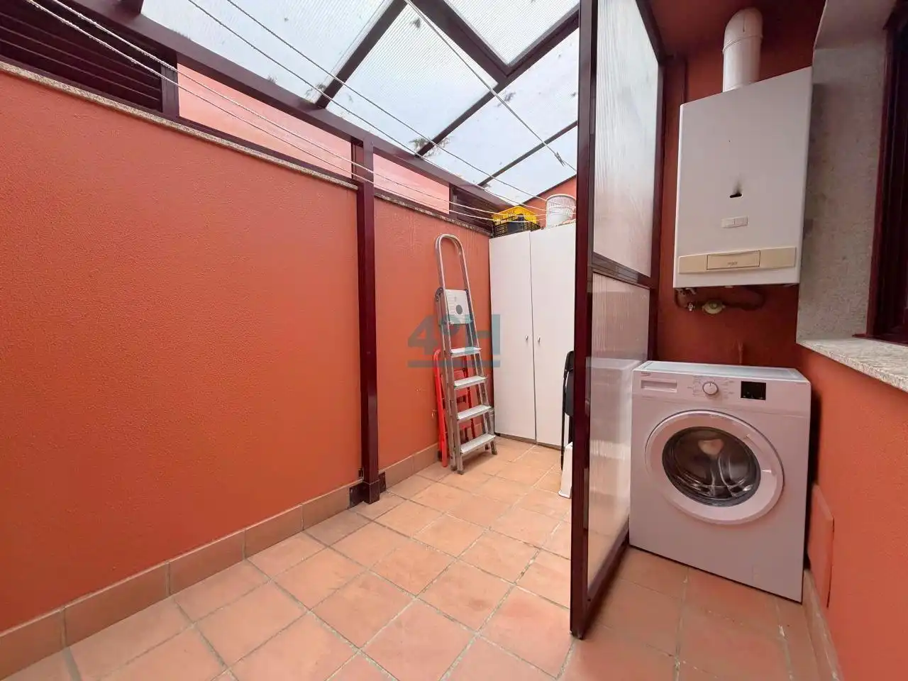 Jardín de Apartamento en venta en O Grove   con Calefacción, Terraza y Amueblado
