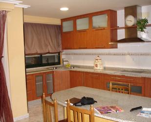 Kitchen of Duplex for sale in Ourense Capital   with Terrace and Furnished