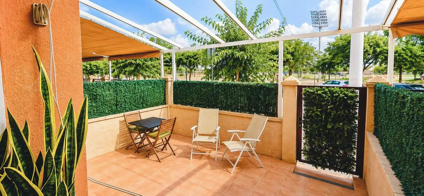 Terraza de Casa o chalet en venta en Elche / Elx con Trastero, Balcón y Piscina comunitaria