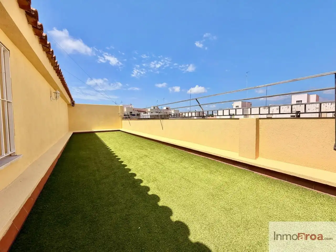 Terrace of Duplexes for rent in Castellón de la Plana / Castelló de la Plana  with Air Conditioner, Heating and Terrace