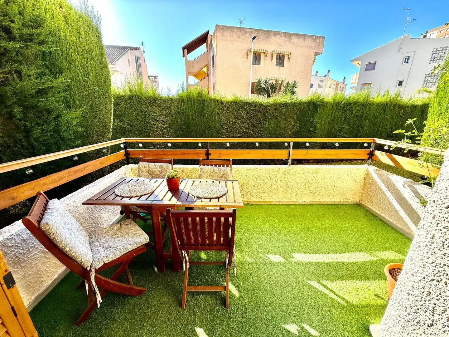 Terrasse von Wohnung zur Miete in San Javier mit Klimaanlage, Heizung und Terrasse