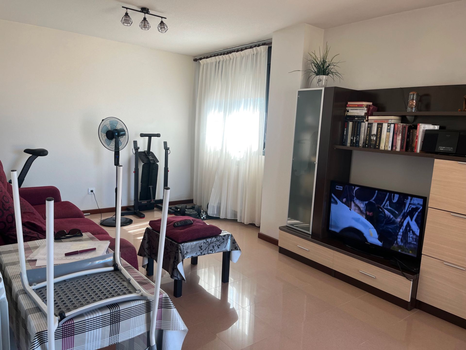 Living room of Flat for sale in Salamanca Capital  with Heating, Terrace and Storage room