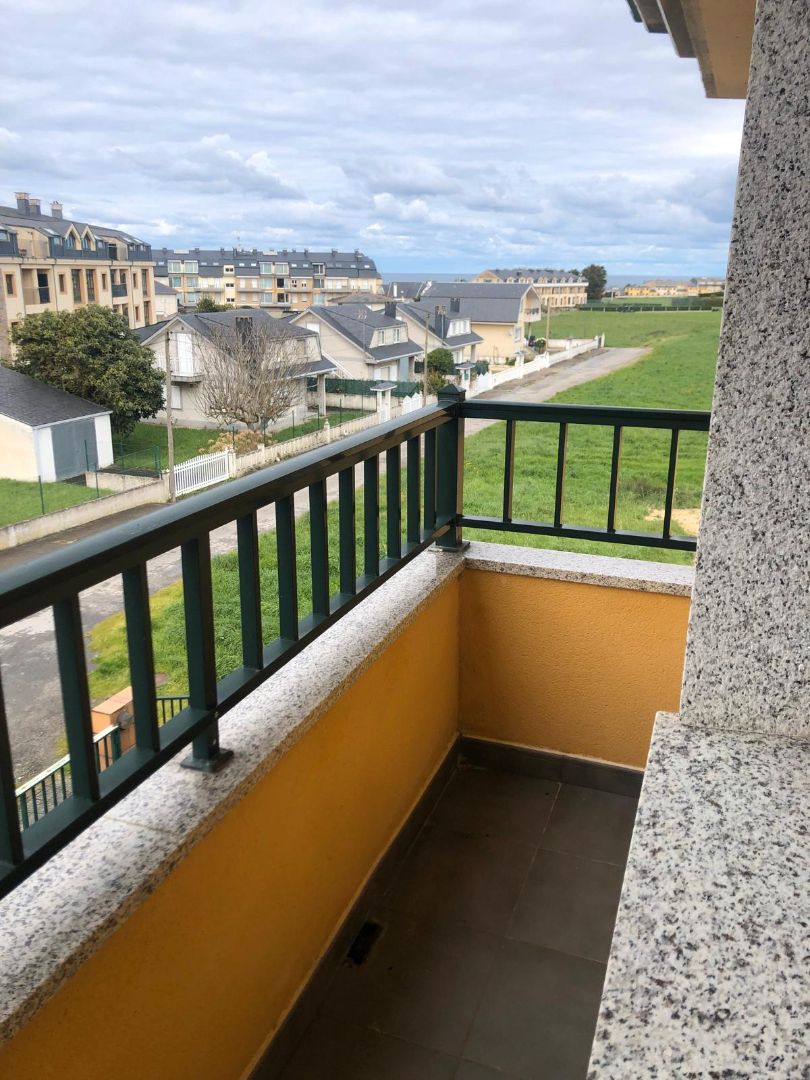 Balcony of Flat to rent in Barreiros  with Heating, Parquet flooring and Terrace