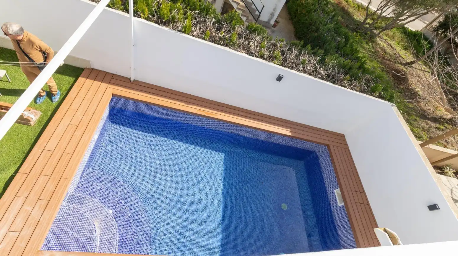 Piscina de Casa o chalet de alquiler en Campos con Aire acondicionado, Terraza y Trastero