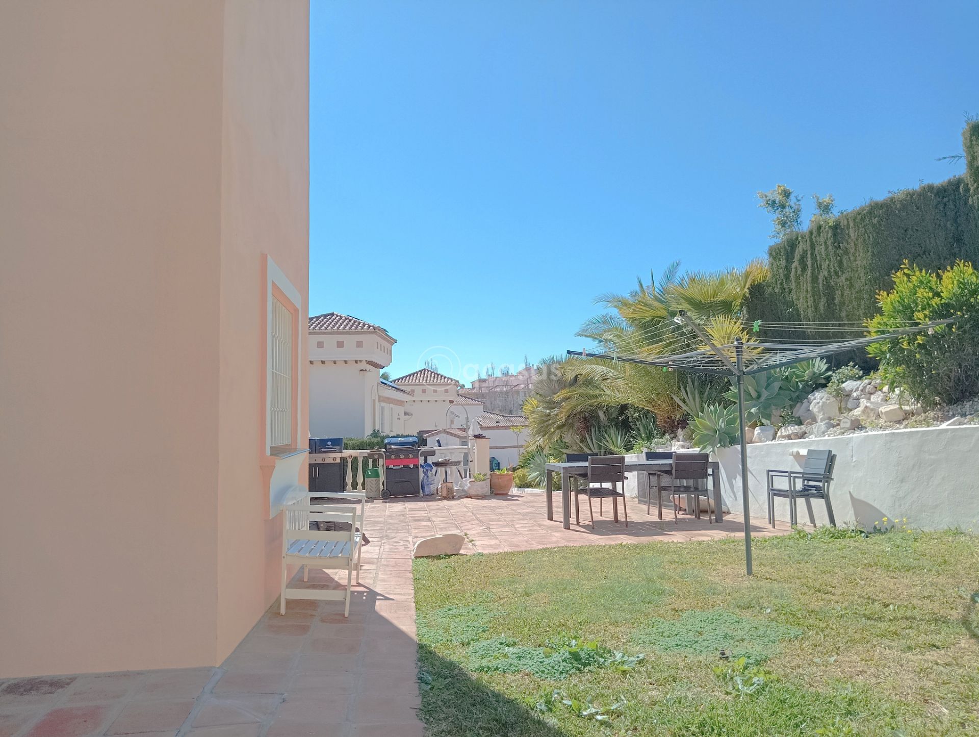 Jardín de Casa o chalet en venta en Benalmádena con Aire acondicionado, Calefacción y Jardín privado
