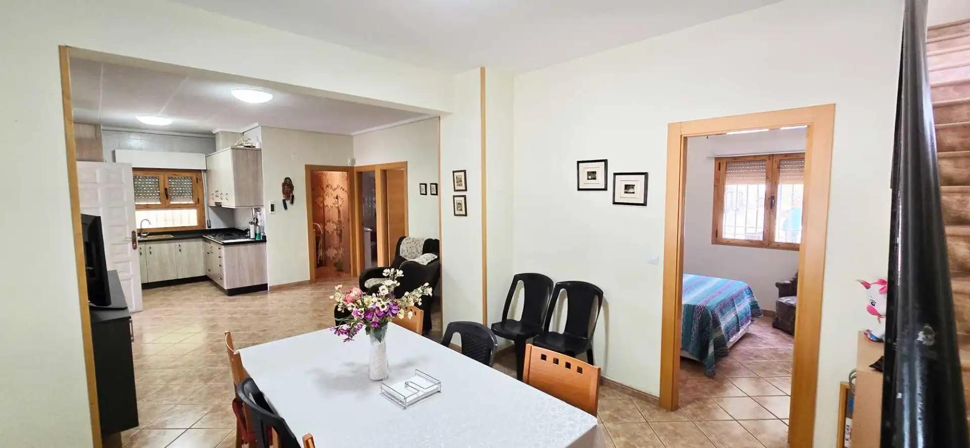 Menjador de Casa o xalet en venda en Novelda amb Aire condicionat, Jardí privat i Terrassa