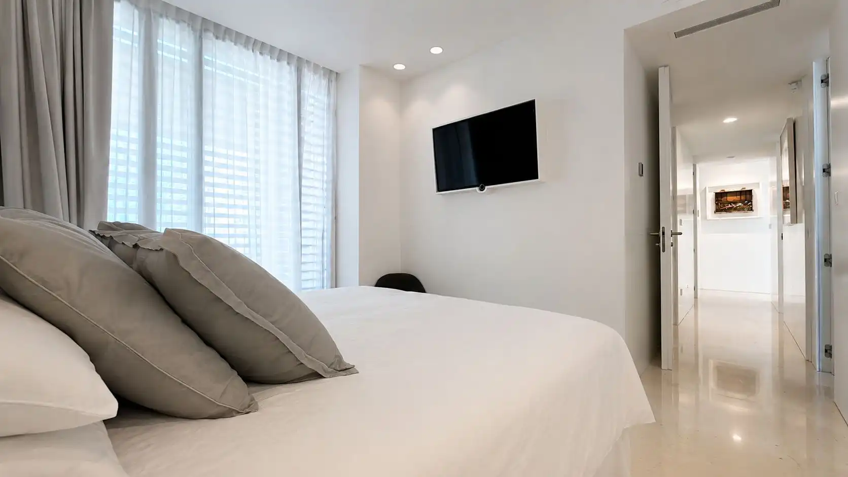 Habitación de Apartamento de alquiler en Jávea / Xàbia con Aire acondicionado, Calefacción y Terraza