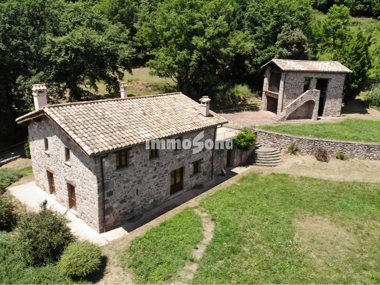 Landhaus mit Garten zum Verkauf in La Vall d'en Bas