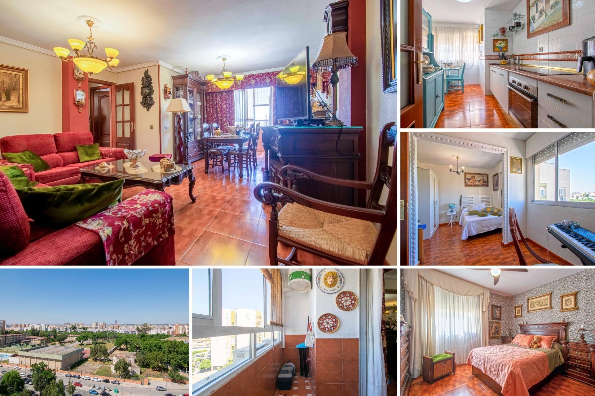 Exterior view of Flat for sale in  Sevilla Capital  with Air Conditioner, Heating and Terrace