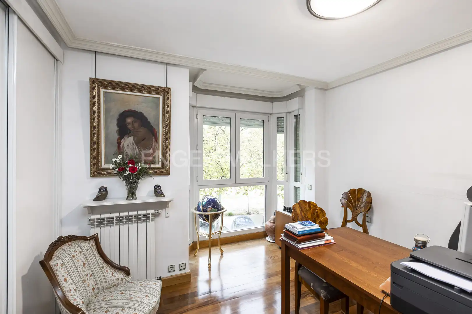 Sala de estar de Casa o chalet en venta en Madrid con Aire acondicionado, Calefacción y Jardín privado