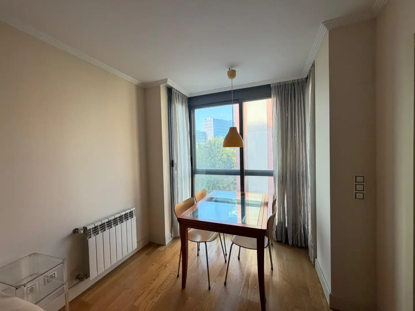 Esszimmer von Wohnung zur Miete in Madrid mit Klimaanlage, Heizung und Möbliert