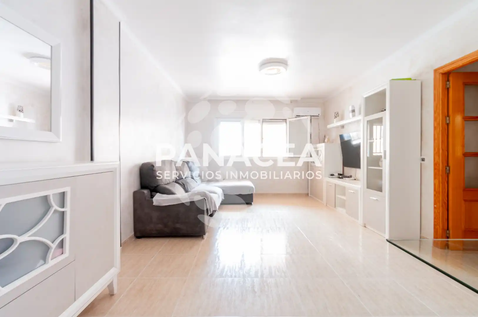 Bedroom of Flat for sale in Roquetas de Mar  with Furnished, Microwave and TV