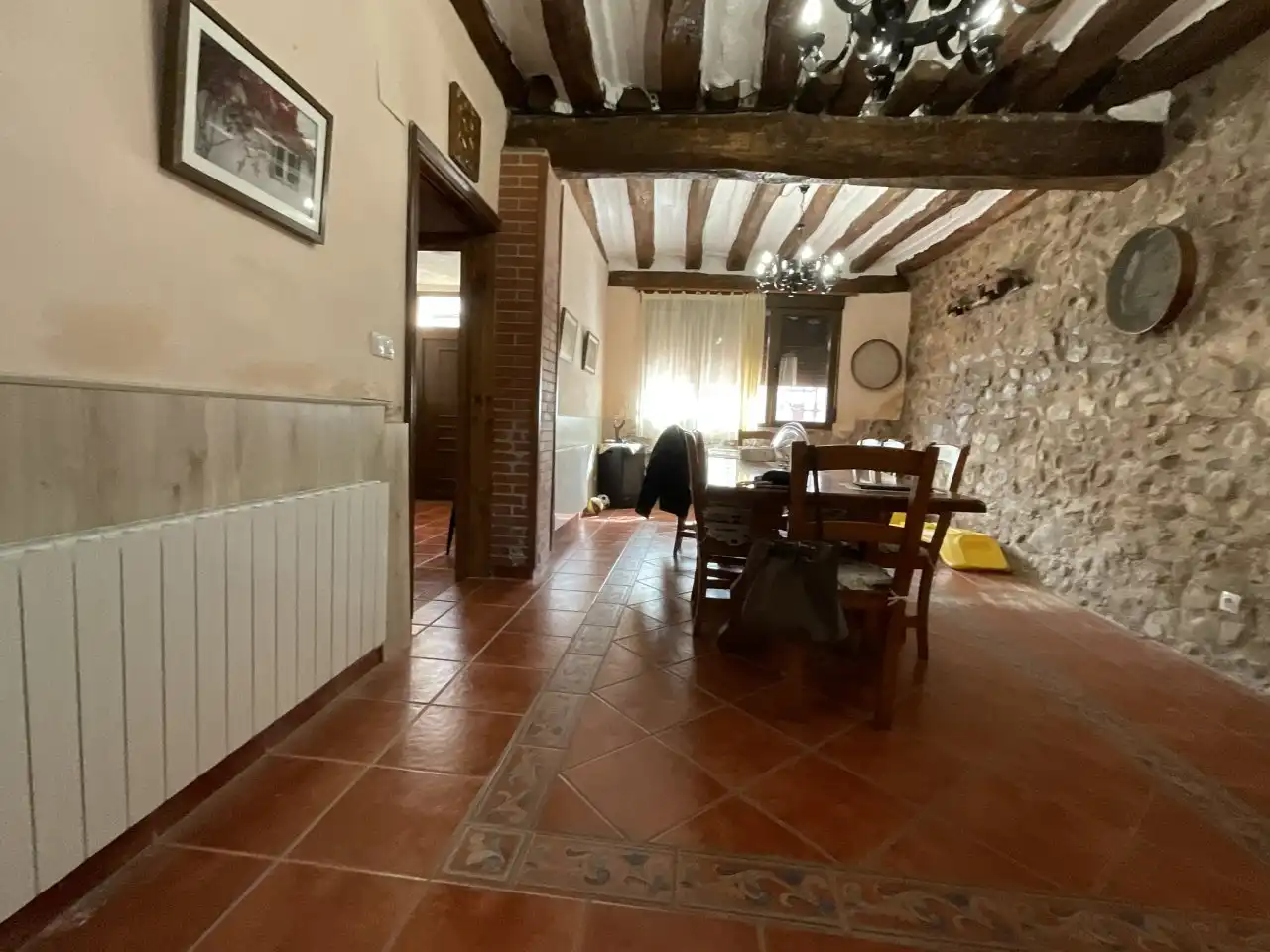 Comedor de Casa adosada en venta en Bascuñana, Burgos